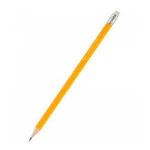 Карандаш чернографитный Buromax HB с резинкой (BM.8515)