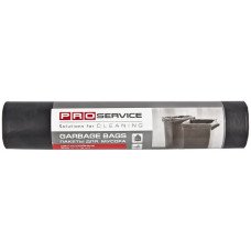 Пакеты для мусора Pro Service Optimum 240 л 5 шт. крепкие Черные (16120304)