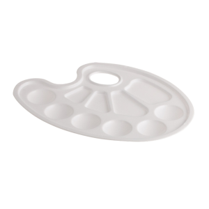 Палитра для рисования ZiBi Белая (ZB.6920-12) Палитра для рисования ZiBi Белая (ZB.6920-12)