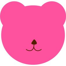 Бумага для заметок Axent с клейким слоем 70х70 мм 50 листов Медведь (2444-01-A)