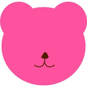 Бумага для заметок Axent с клейким слоем 70х70 мм 50 листов Медведь (2444-01-A)