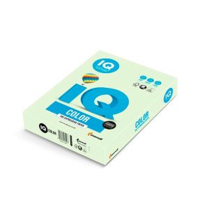 Бумага цветная IQ Color A4 160 г/м2 250 листов Светло-зеленый (GN27/A4/160/IQ) Бумага цветная IQ Color A4 160 г/м2 250 листов Светло-зеленый (GN27/A4/160/IQ)
