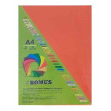 Бумага цветная Romus A4 80 г/м2 100 листов ZR09 Кирпично-красный (R51130) Бумага цветная Romus A4 80 г/м2 100 листов ZR09 Кирпично-красный (R51130)