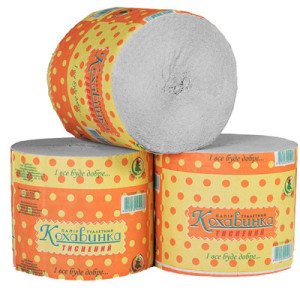 Папір туалетний Кохавинка одношаровий без втулки 47 м 1 шт. (32061) Папір туалетний Кохавинка одношаровий без втулки 47 м 1 шт. (32061)