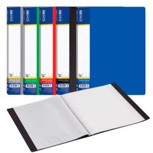 Папка пластиковая Economix A4 30 файлов Ассорти (E30603)