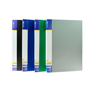 Папка пластиковая Economix A4 40 файлов Ассорти (E30604)