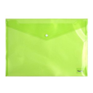 Папка-конверт на кнопке Axent A4 Зеленая (1402-25-A)