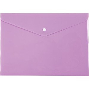 Папка-конверт на кнопке Axent Pastelini A4 Сиреневая (1412-36-A)