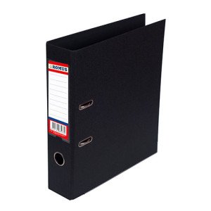 Папка-регистратор Romus Lux archive А4 75 мм Черная (R883611)