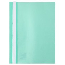 Папка-скоросшиватель Axent A4 с прозрачным верхом без перфорации Мятная (1317-18-A)