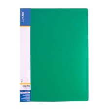 Папка-скоросшиватель Economix A4 Clip A Зеленая (E31201-04)