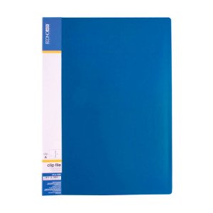 Папка-скоросшиватель Economix A4 Clip A Синяя (E31201-02)