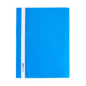 Папка-скоросшиватель Economix A4 с прозрачным верхом без перфорации Синяя (E31511-02) Папка-скоросшиватель Economix A4 с прозрачным верхом без перфорации Синяя (E31511-02)