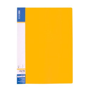 Папка-скоросшиватель Economix A4 Clip A Желтая (E31201-05)