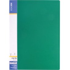 Папка с прижимом Economix A4 Зеленая (E31202-04)