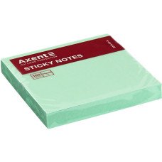Бумага для заметок Axent с клейким слоем 75х75 мм 100 листов Зеленая (2314-02-A)