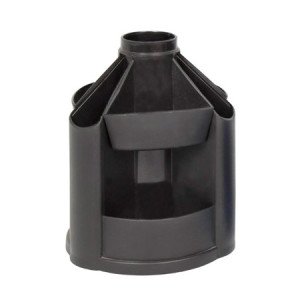 Пластиковая подставка-органайзер КИП вращающаяся Черная (OB41чорн.)