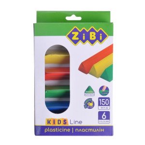 Пластилин ZiBi Kids Line 6 цветов 150 г (ZB.6225)