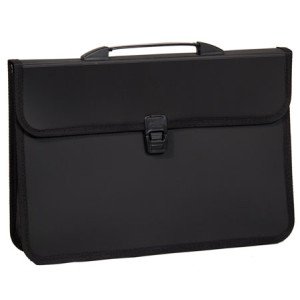 Портфель пластиковый 4Office B4 на 2 отделения (03105100)