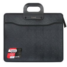 Портфель пластиковый Axent на молнии B4 на 3 отделения (1603-01-A)