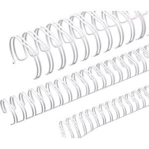 Пружина металлическая D&A 11 мм 100 шт Белая (1220202110141)