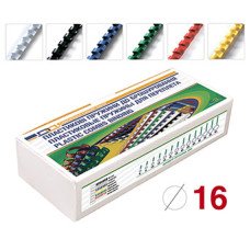 Пружина пластиковая D&A 16 мм 100 шт Белая (1220201160106)