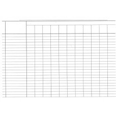 Пустографка А4 офсетна двостороння горизонтальна 100 арк. блок (R44069)