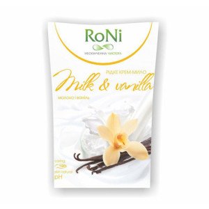 Рідке крем-мило запаска RoNi Молоко-ваніль 450 мл (440047) Рідке крем-мило запаска RoNi Молоко-ваніль 450 мл (440047)