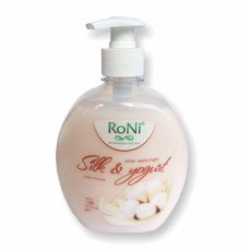 Рідке крем-мило RoNi Шовк-йогурт 450 мл (70096) Рідке крем-мило RoNi Шовк-йогурт 450 мл (70096)