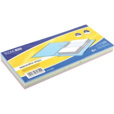 Разделитель листов Economix 240х105 мм картонный цветной 100 шт. (E30809)