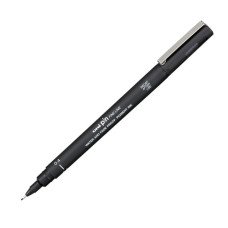 Ручка лайнер Uni Pin Fine Line Черная 0.2 мм (PIN02-200.Black)