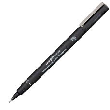 Ручка лайнер Uni Pin Fine Line Черная 0.3 мм (PIN03-200.Black)