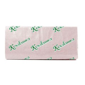 Рушники паперові Кохавинка одношарові V-складання 170 листів Сірі (181162) Рушники паперові Кохавинка одношарові V-складання 170 листів Сірі (181162)