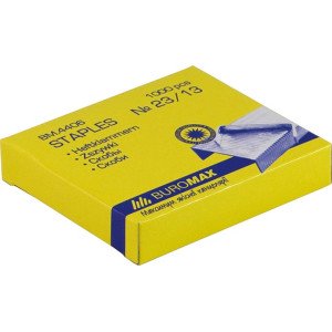 Скобы Buromax Люкс №23/13 1000 шт. (BM.4406)
