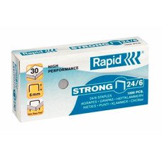 Скобы Rapid Strong №24/6 1000 шт. (24855800)