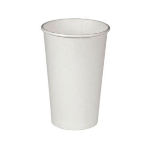 Стакан бумажный 450 мл 50 шт. Белый (01303)