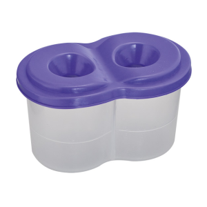 Стакан-непроливайка ZiBi двойной Фиолетовый (ZB.6901-07)