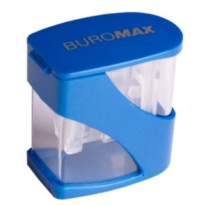 Точилка пластиковая Buromax с контейнером 2 отверстия (BM.4777)