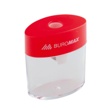 Точилка пластикова Buromax з контейнером Асорті (BM.4752) Точилка пластикова Buromax з контейнером Асорті (BM.4752)