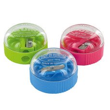 Точилка пластикова KUM з контейнером Асорті (210K)