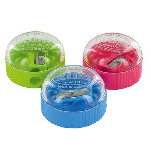 Точилка пластикова KUM з контейнером Асорті (210K) Точилка пластикова KUM з контейнером Асорті (210K)