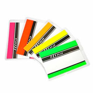 Ценник 6.5х9.5 см ламинированный Красный (1514)