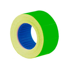 Ценники 26х16 мм N4 прямоугольные Зеленые 1000 шт. (21605)