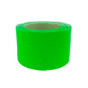 Ценники 29х36 мм I-3 прямоугольные Зеленые 166 шт. 6 м (27022)