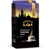 Кава Віденська кава Львівська Ранкова 250 г мелена (370806)