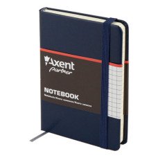 Записна книга Axent Partner A6 96 аркушів у клітинку Синя (8301-02-A) Записна книга Axent Partner A6 96 аркушів у клітинку Синя (8301-02-A)