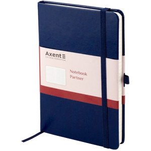 Записная книга Axent Partner Lux A5- 96 листов в клеточку Синяя (8202-02-A) Записная книга Axent Partner Lux A5- 96 листов в клеточку Синяя (8202-02-A)