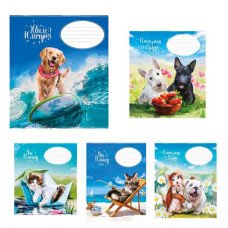 Тетрадь линейка Школярик Ассорти 24 листе (70494)