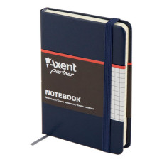 Записная книга Axent Partner A6 96 листов в клеточку Синяя (8301-02-A)